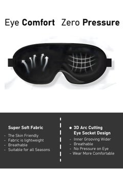 TRENZ Soft and Darkening 3D Eye Mask: The Perfect Sleep Anytime, Anywhere  - Image 2