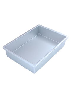 Aluminum Cake Pan 33X22X7.6 Cm Silver - pzsku/Z6DBC1BFECFAE0A2879F4Z/45/_/1739347587/f500760e-758a-4bbe-a8d2-14c703368687