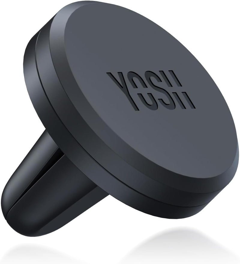 YOSH Car Phone Holder, Magnetic Phone Car Mount Air Vent, Upgraded Strongest Magnets & Super Stable, Phone Holder for Car Vent Compatible with iPhone Samsung Huawei Xiaomi, Comes with Metal Plates - Image 1