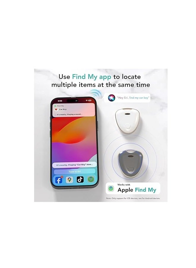 Generic - Ultimate Key Finder & Item Locator – Your Reliable Companion with IP67 Waterproof, Replaceable Battery, Perfect for Tracking Keys and Wallets, Works with Find My(iOS only) - Image 1