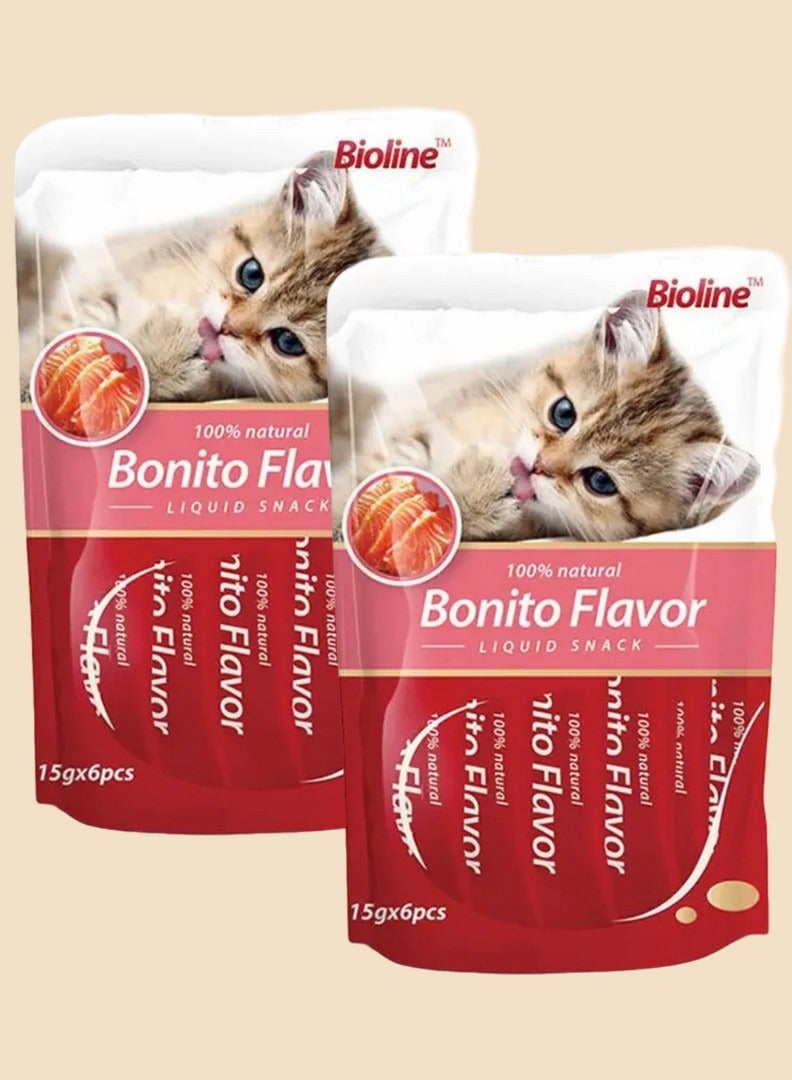 بايولاين مكافآت بيولاين للقطط بونيتو ​​(عبوة من قطعتين)