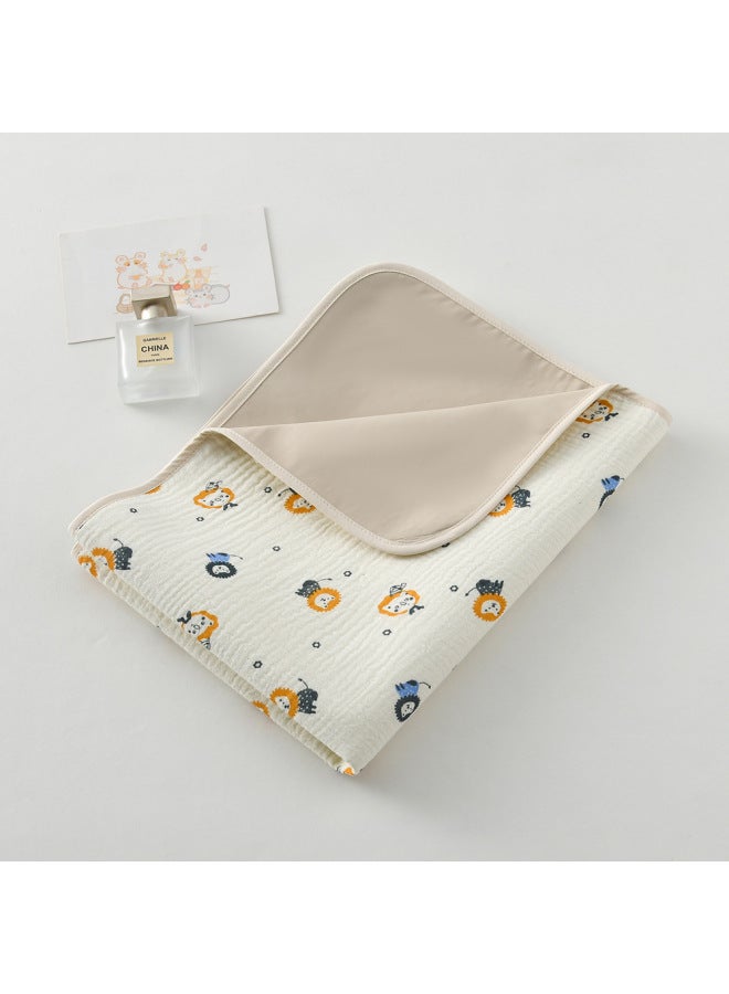Baby Diaper Pad Washable Pure Cotton Class A Waterproof Breathable Baby Anti-urine Four Seasons Diaper Pad Aunt Period Physiological Pad