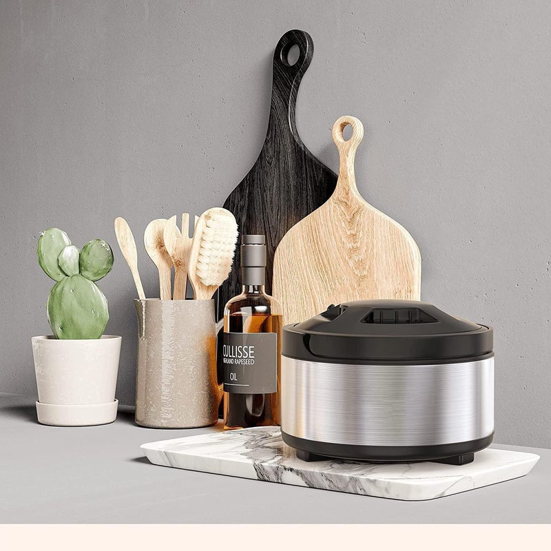 Stainless Steel Thermoware Casserole for Roti/Chapati | Double Wall Insulated Hot Pot for hot Meal (2000 ML) - Image 5