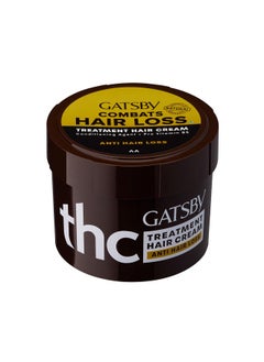 GATSBY Treatment Hair Cream - Anti Hair Loss 250Gm | Contains Conditioning Agents & Pro Vitamin B5 | Nourishes Scalp & Strengthen Hair Roots | With Goodness Of Natural Ingredients | Made In Indonesia  - Image 2