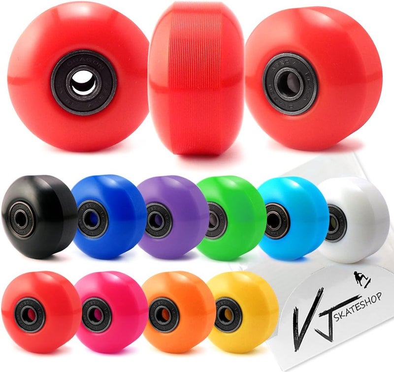 VJ 5.0 Skateboard Trucks, Skateboard Wheels 52mm, Skateboard Bearings, Skateboard Pads, Skateboard Hardware 1" - Image 3