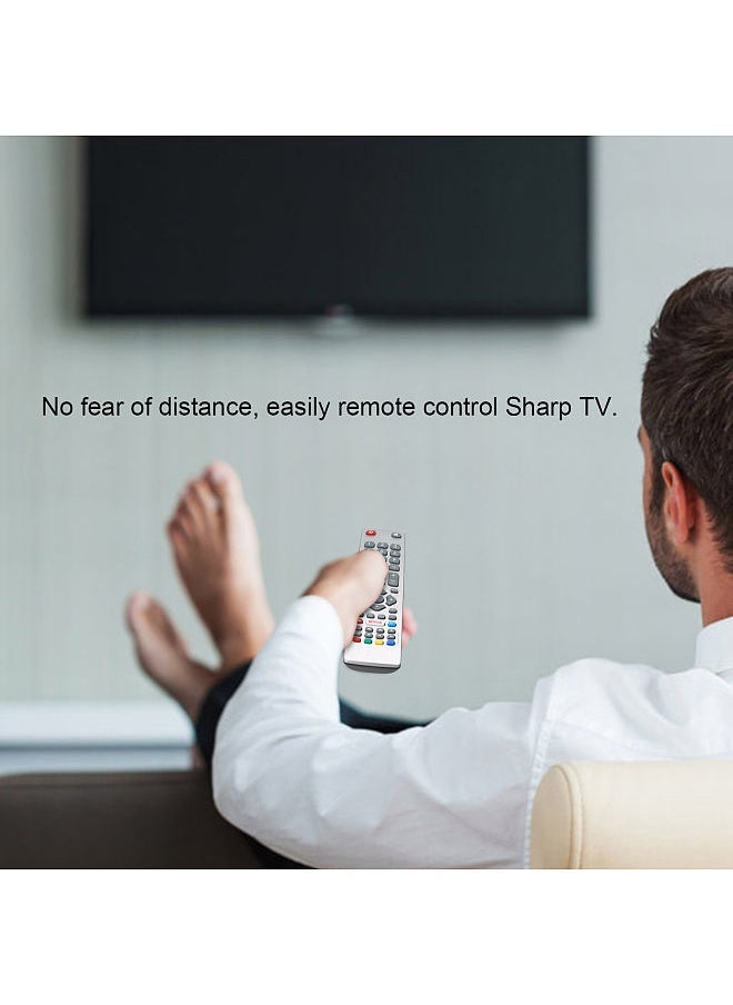 Raxoom TV Remote Control Replacement for Sharp Aquos Remote Controller Smart Replacement Portable Size Easy to Grab with 3D Button Fernbedienung - Image 2