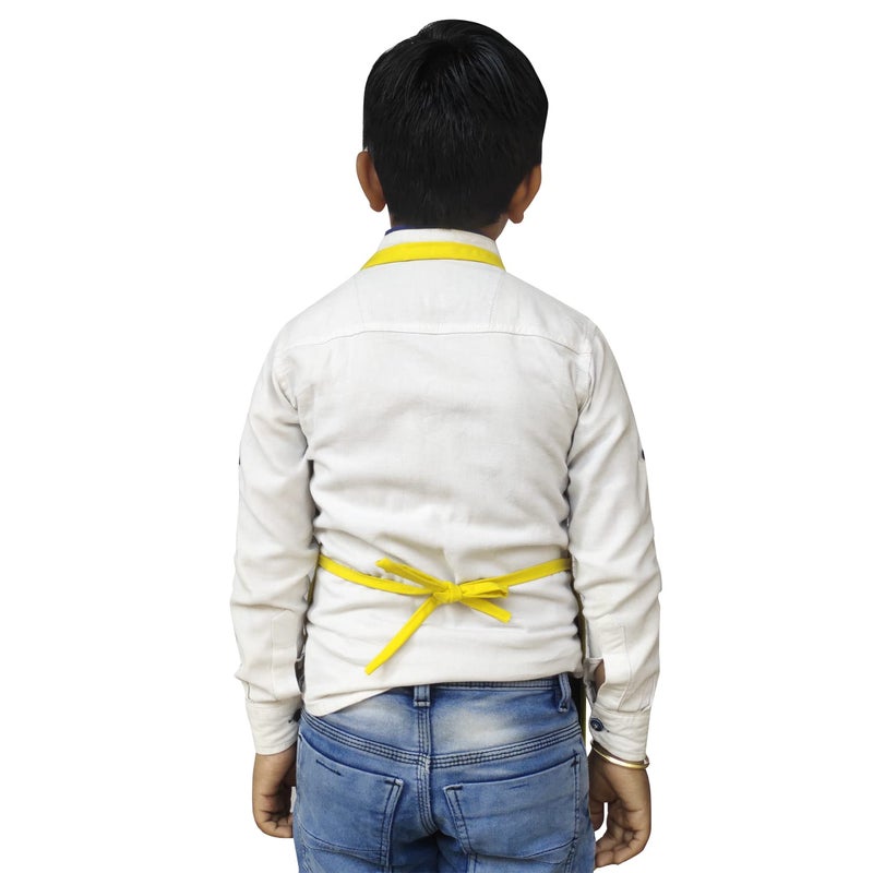 Switchon Switchon Polyester Waterproof Adjustable Kids Multi purpose Cooking Apron with a chef cap School Apron Set of 2 Apron2 cap Proudly made in india - Image 3