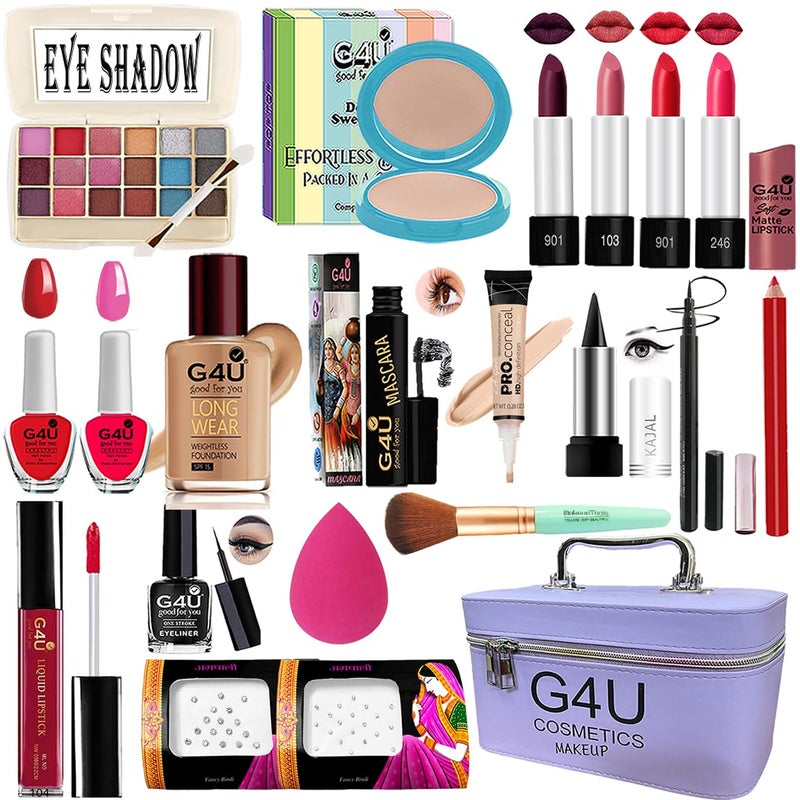 G4U G4U Makeup kit for Women All In One Makeup Kit Set With Makeup Box 001 - Image 1