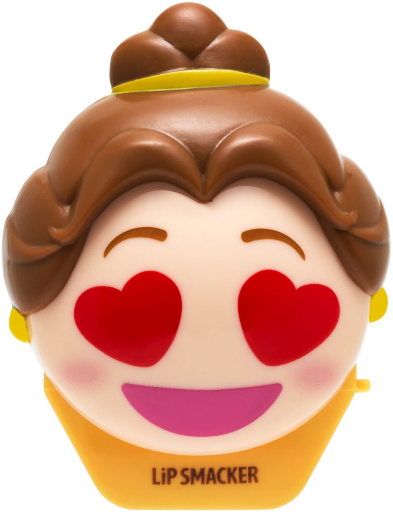 Lip Smacker Disney Beauty And The Beast Belle Emoji Flavored Lip Balm, Belle, Last Rose Petal, Clear, For Kids - Image 5