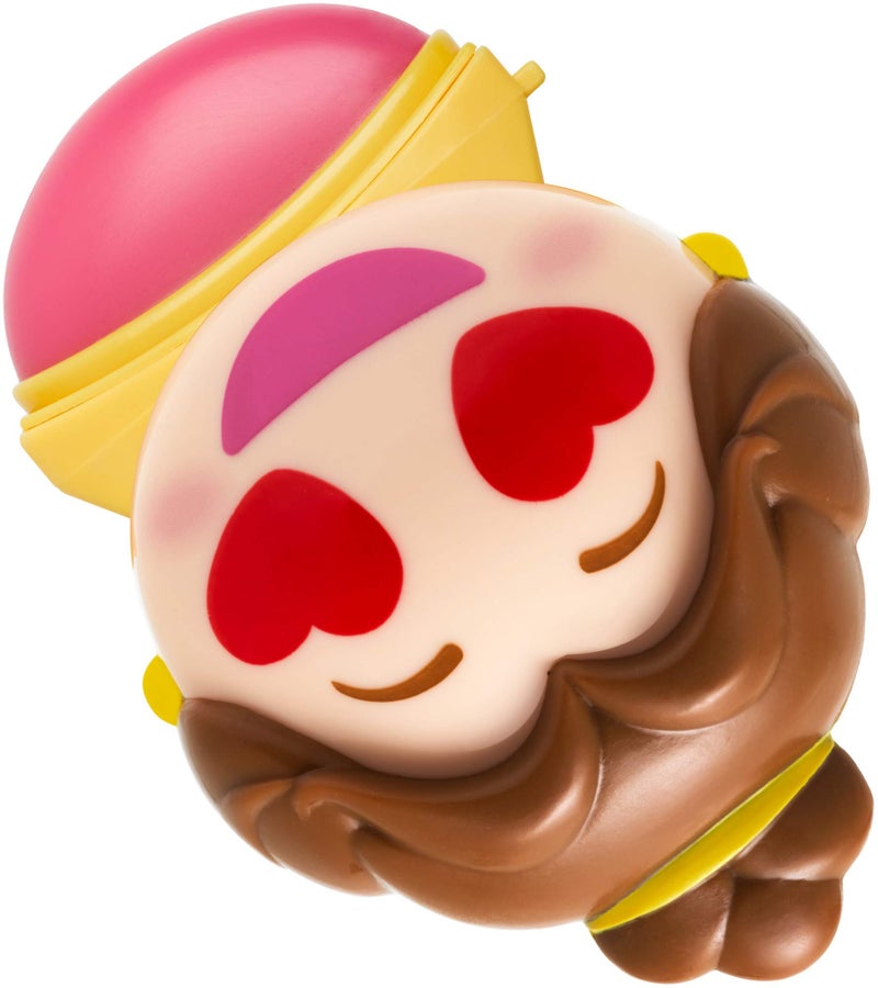 Lip Smacker Disney Beauty And The Beast Belle Emoji Flavored Lip Balm, Belle, Last Rose Petal, Clear, For Kids - Image 3