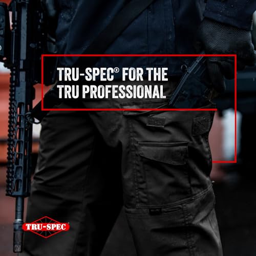 Tru-Spec 24-7 Original Tactical Pants for Men - Durable, Water-Resistant Cargo Work Pants with Concealed Carry and Knee Pad Openings, Coyote - 36W x 34L - Image 4