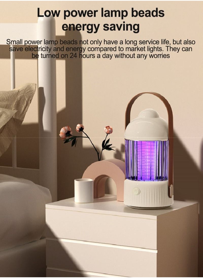 Rechargable Multifunction Mosquito Killing Lamp 5W 4000mAh BG-006 Yellow