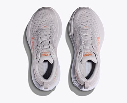 HOKA Women's Bondi 8 Sneaker, Hmlr Harbor Mist Lunar Rock, 6.5 - Image 5