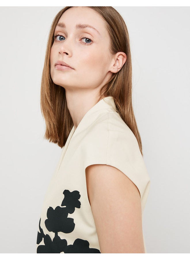 GERRY WEBER Fine top with a floral print  - Image 5