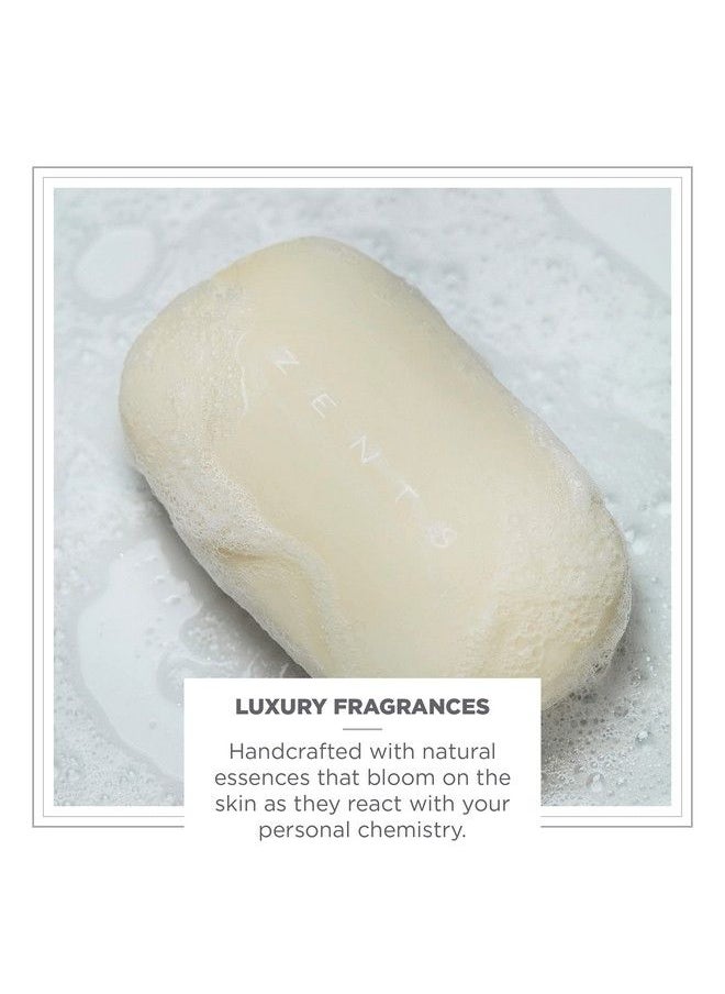 zents Triplemilled Luxe Bar Soap (Earth Fragrance) Moisturizing Hand And Body Wash With Organic Shea Butter 5.7 Oz  - Image 4