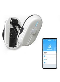 Motion Sensor Fit for Smart Life Zigbee 3.0, Rechargeable Motion Detector Sensor PIR, for Home Security Work with Smart Life Devices Build-in Tuya Smart Life APP (Tuya Smart Life Zigbee Hub Required)