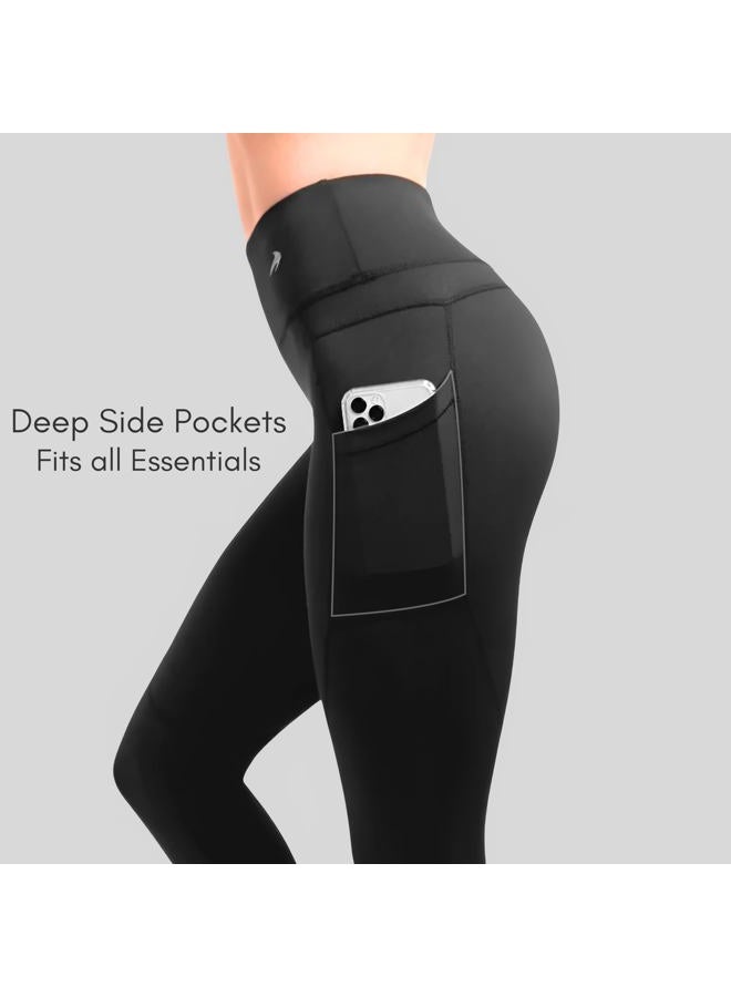 CompressionZ Leggings for Women, Tummy Control Workout Gym Running Yoga Pants - Image 5