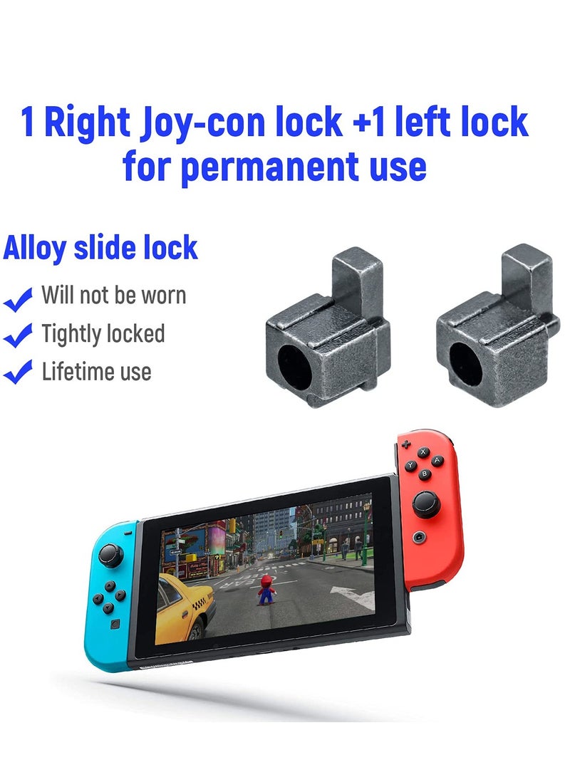 Generic Joystick Replacement Parts for Nintendo Switch Joycon, 18-Pack Replacement Repair Kit for NS Joy-Con with Screwdriver Opening Tool, 3D Left and Right Analog Joystick, Charge Port Slider  - Image 4