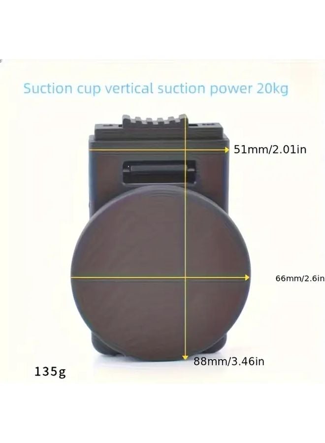 Heavy Duty Magnetic Tool Holder Black With Secure Belt Clip Hands Free Attachment - Image 4