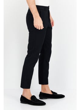 Selected Homme Men Carrot Fit  Solid Chino Pants, Dark Navy  - Image 2