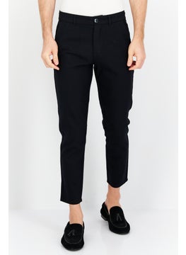 Selected Homme Men Carrot Fit  Solid Chino Pants, Dark Navy  - Image 1