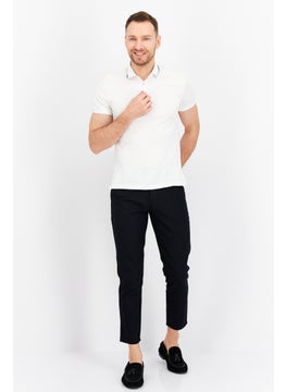 Selected Homme Men Carrot Fit  Solid Chino Pants, Dark Navy  - Image 4