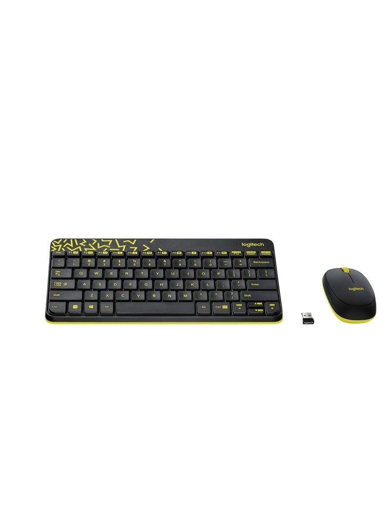 Logitech MK240 NANO Mouse and Keyboard Combo Black Color  - Image 1