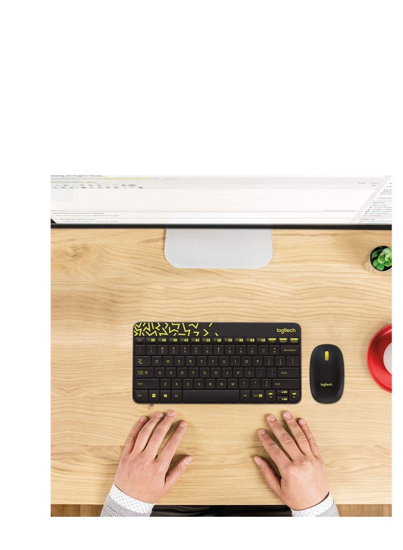 Logitech MK240 NANO Mouse and Keyboard Combo Black Color  - Image 2