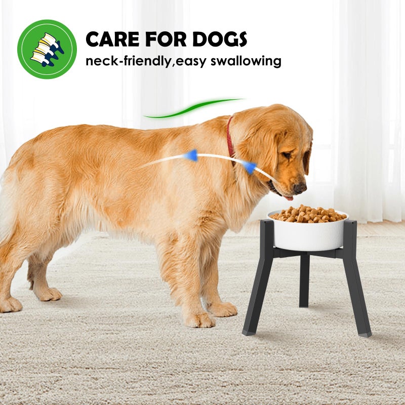 TIDANT 2Pack Elevated Dog Bowl Stand for Large Dogs, Adjustable Width 7-10.6", Raised Food Water Bowl Stand, Bowl NOT Included - Image 5