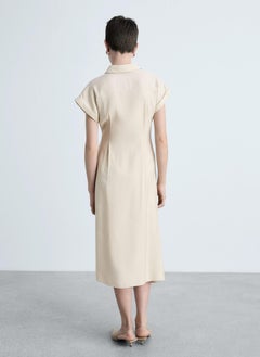MANGO Wrap Shirt Dress  - Image 2