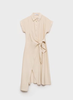 MANGO Wrap Shirt Dress  - Image 5