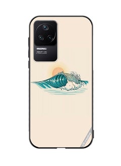 Protective Case Cover For Xiaomi Redmi K50 Pro Waves Design Multicolour