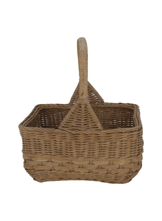 Alsaif Rectangular Wicker Serving Basket 30  - Image 1