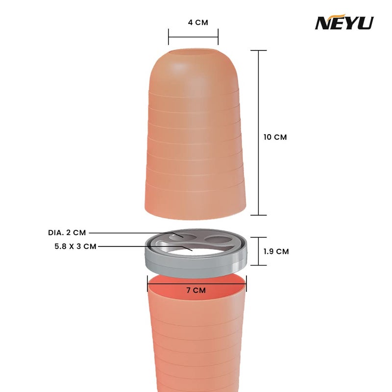 NEYU Plastic Toothbrush And Toothpaste Holder For Bathroom | Travel Toothbrush Case Cover |Toiletry And Cosmetic Holder (Multicolor) - Image 2