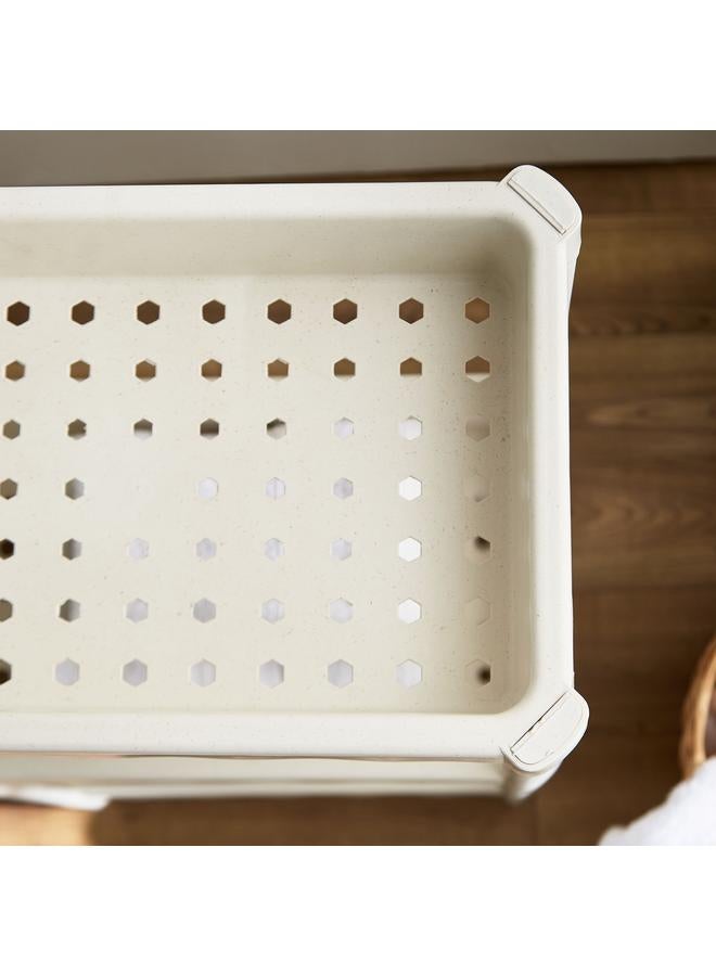 ألور بيوس علبة حمام مستطيلة 3 طبقات 36×23×71 سم - Image 3