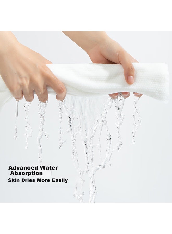 Hincloud Disposable Cotton Towel Bath Towel Travel Portable Large Towel Compressed Disposable Bath Towel - Image 1