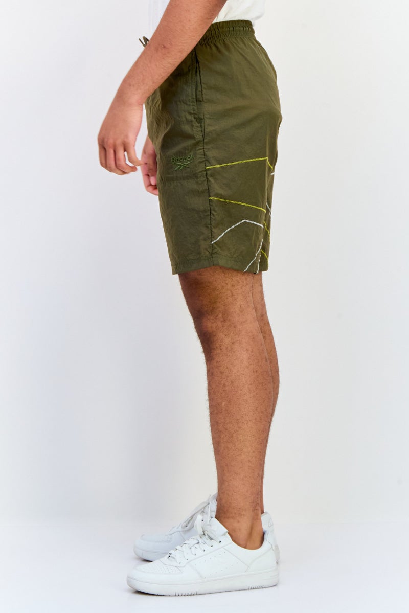 Reebok Men Sportswear Fit Training Shorts, Dark Khaki  - Image 4