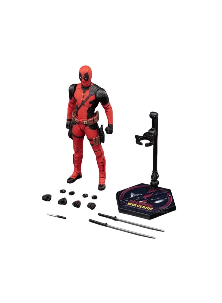 عام مجسمات أفلام 2024 Deadpool & Wolverine من مجموعة ZD Toys Deadpool & Friend للكبار، هدية للأطفال - Image 2