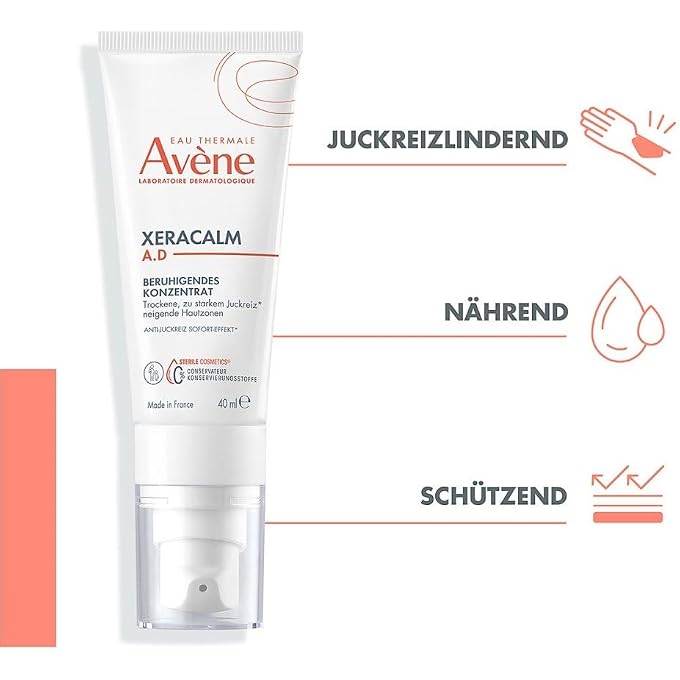 Avene Xeracalm A.d Soothing Concentrate - For Dry Areas Prone To Intense Itching & Atopic Eczema - 50ml/1.6oz - Image 2