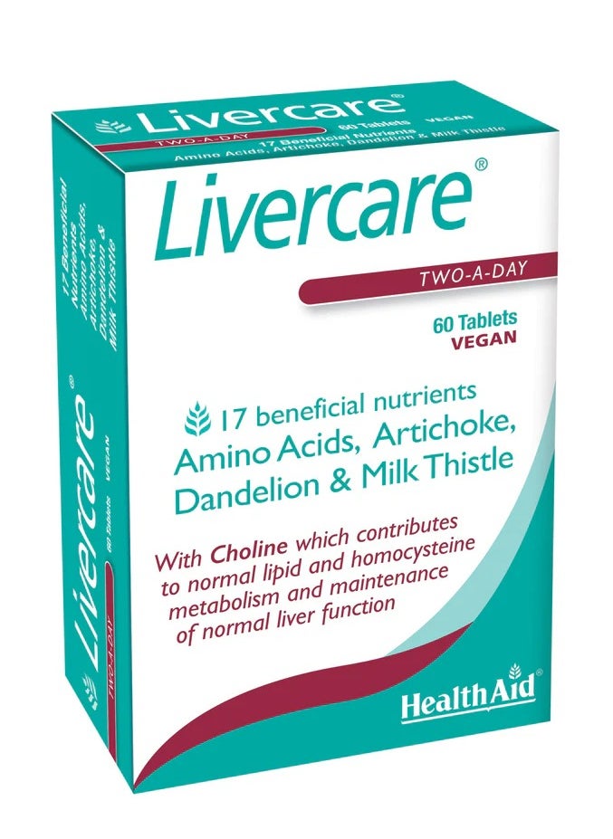 HealthAid Livercare® 60's Tablets  - Image 1