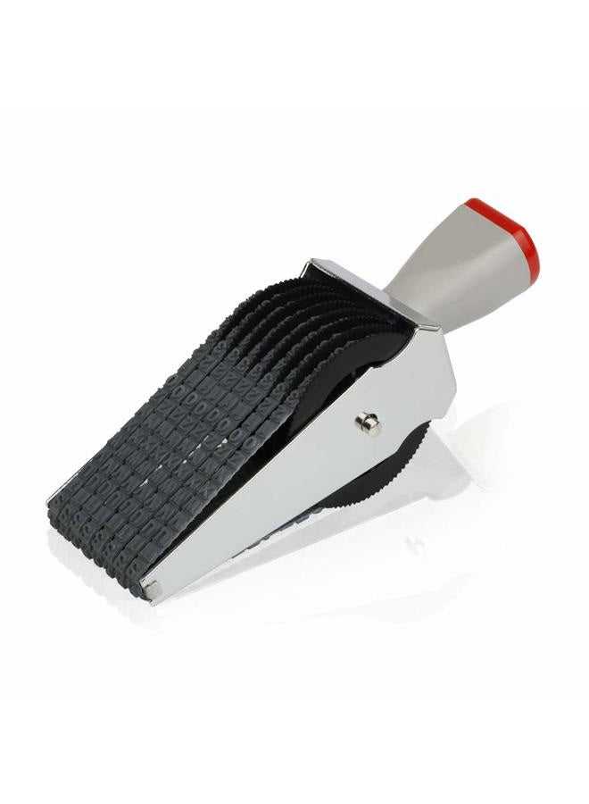 Amytalk 8 Digits Roller Stamp Personalized English Alphabet Number Symbol Rolling Wheel Stamp Multi-Function DIY Scrapbooking Roller Stationery - Image 1
