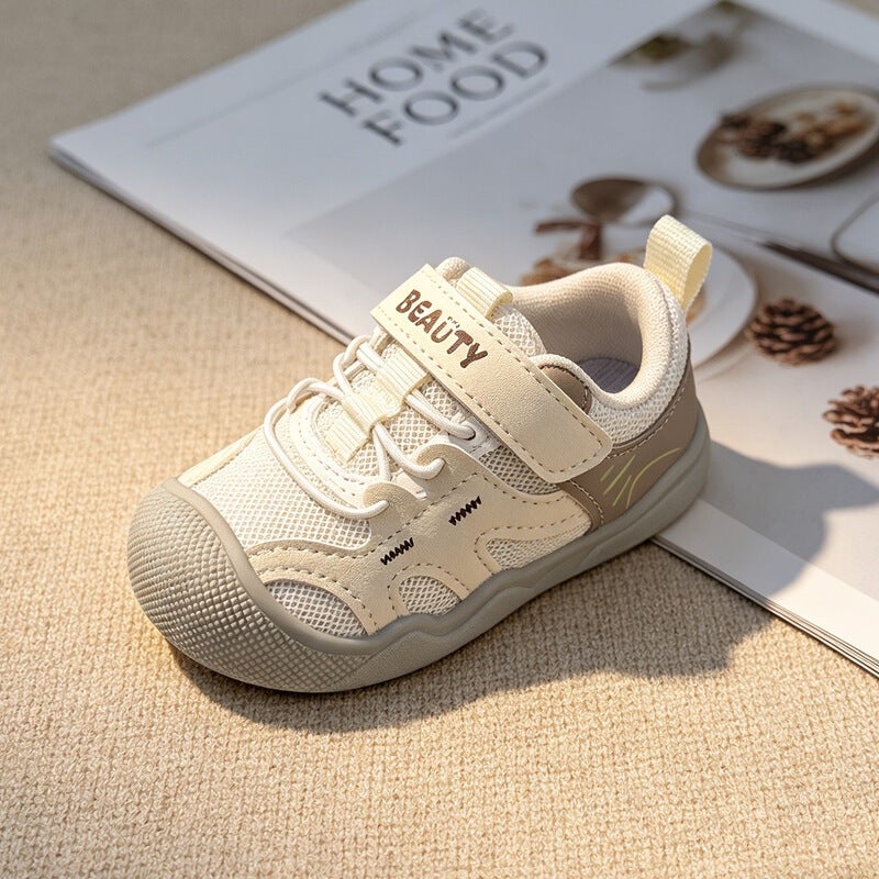 Mesh Sneakers Lightweight Flexible Sole Walking Shoes For Kids Indoor And Outdoor Activities - Image 1