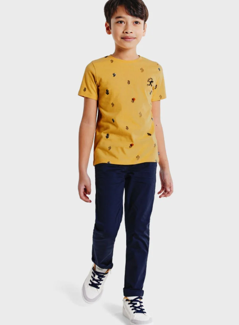 Okaidi Obaibi Kids Printed T-Shirt