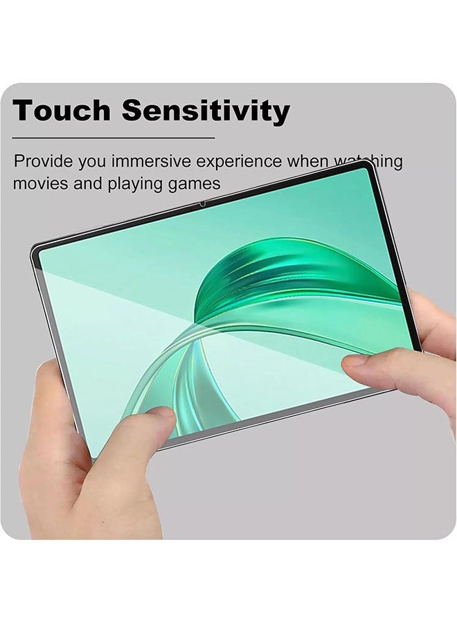 Honor Pad X8a Tempered Glass Screen Protector, Ultra Resistant, Delicate Touch and Anti Fingerprints, HD Clarity for Honor Pad X8a 11inch, Clear - Image 4