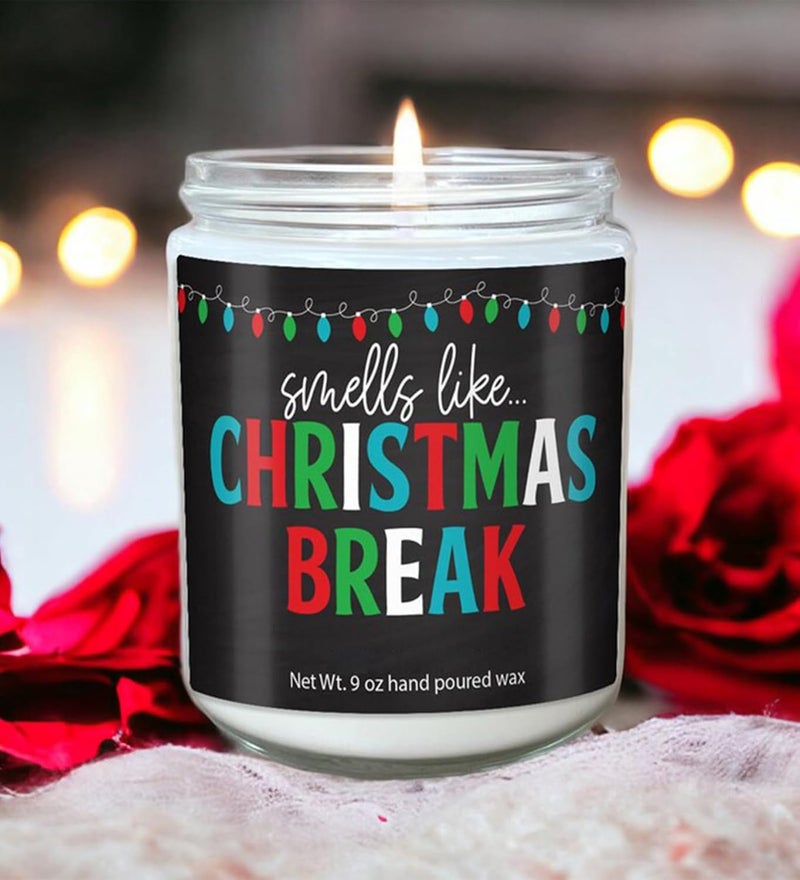 FIRSTROW First Row Aromatic Fables Cupcake Scented Christmas Candle A Sweet Holiday Treat in a Jar Candle Home Dcor and Holiday Gifting for Christmas - Image 4