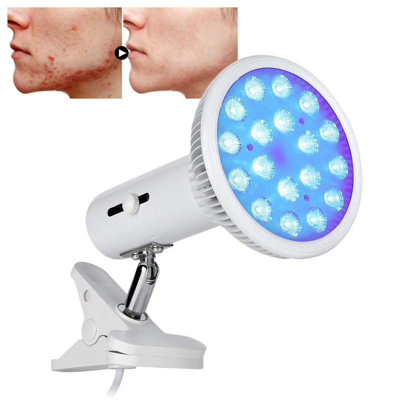 comfrt Light Therapy For Face Blue Mask Night Lights Lamp Led Jaundice Lamp Device, Portable Scars Removal for Professional and Home[US] - Image 3