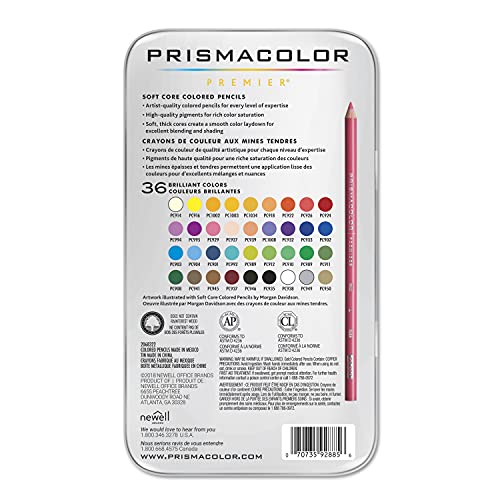 Prismacolor Prismacolor Premier Colored Pencil Set (Set of 36) 1 pcs SKU# 1832845MA - Image 2
