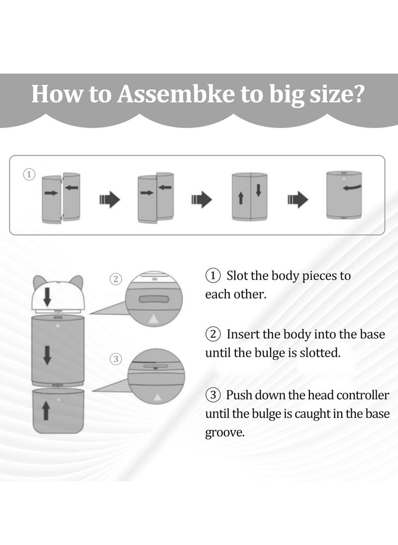 SYOSI - Baby Bottle Sterilizer, Portable Travel Baby Nursing Bottle Electric Uv Ozone Sterilizer for Baby Bottles, Pacifiers, Cups, Breast Pump Accessories, Cartoon Design - Image 1