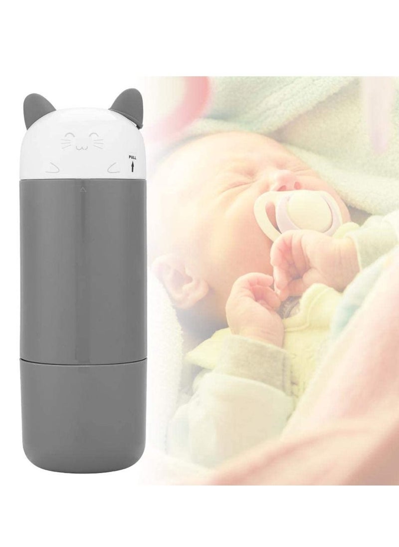 SYOSI - Baby Bottle Sterilizer, Portable Travel Baby Nursing Bottle Electric Uv Ozone Sterilizer for Baby Bottles, Pacifiers, Cups, Breast Pump Accessories, Cartoon Design - Image 1