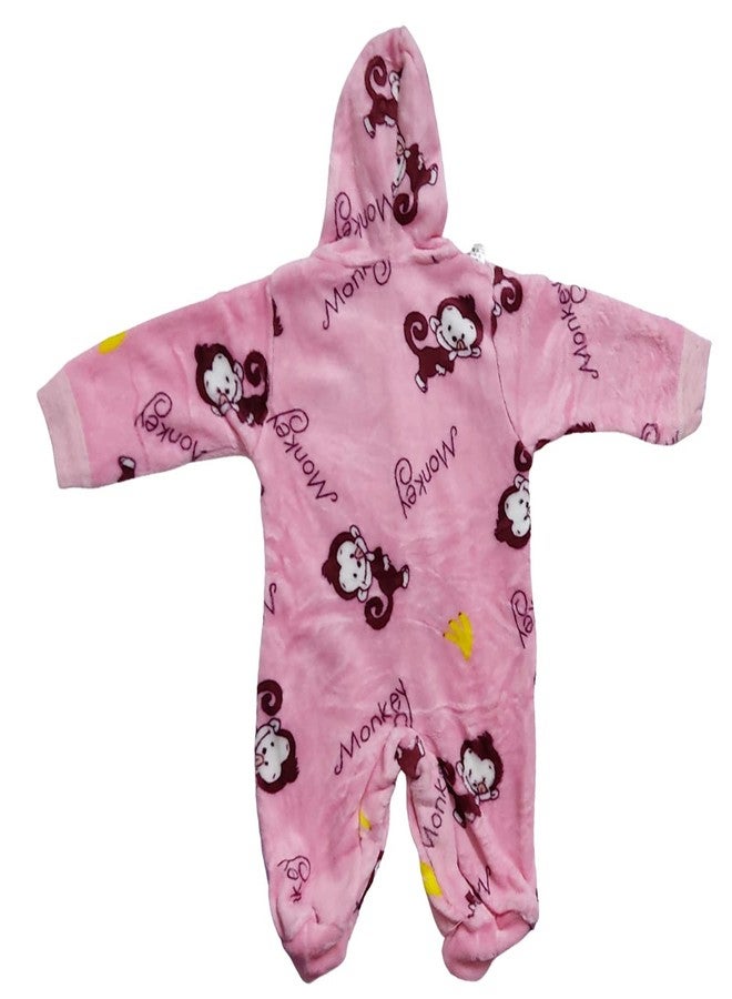 Cute Collection Winter Rompers for New Born Baby Girls and Boys 0 to 6 Months - Image 2